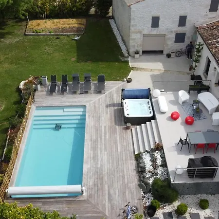 Whaou 5*, Piscine Chauffee, Jacuzzi Semussac