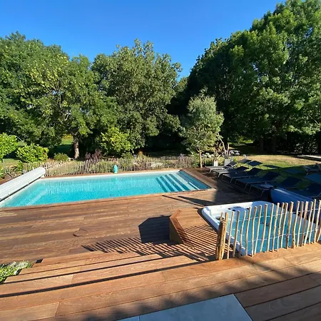 Villa Whaou 5*, Piscine Chauffee, Jacuzzi Sémussac